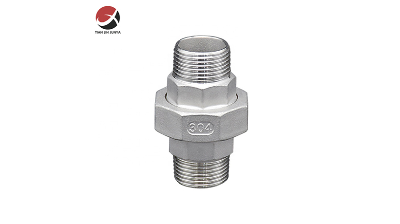 不鏽鋼(gāng)雙頭外牙(yá)活接管件(jian)