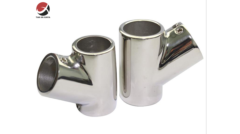  不鏽鋼60度三(san)通船用五金配件(jiàn)