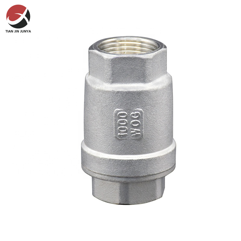 不鏽鋼二(èr)片式彈簧止回(hui)閥