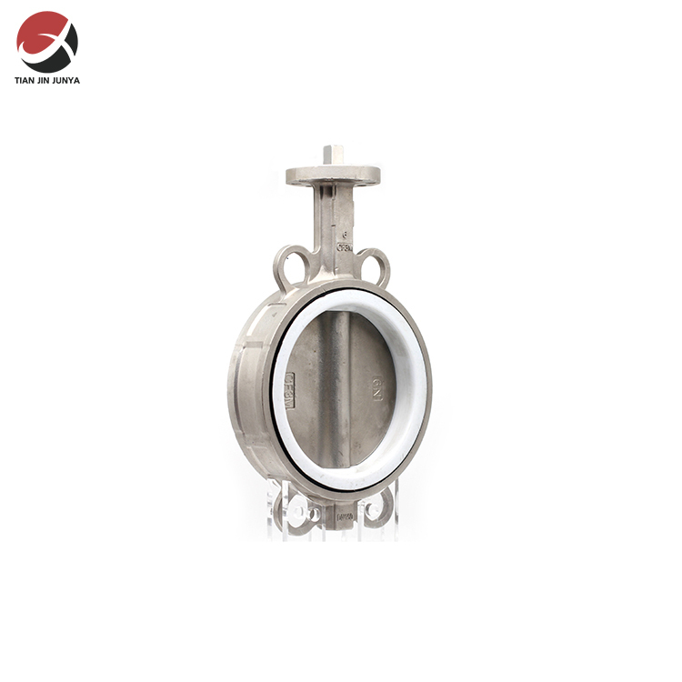 不鏽(xiu)鋼鑄造定制蝶(dié)閥