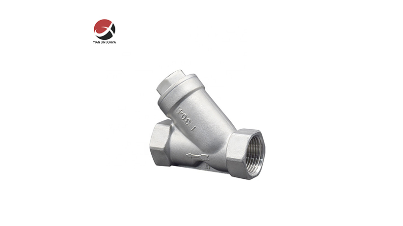 不鏽(xiù)鋼Y型絲扣過濾(lü)器